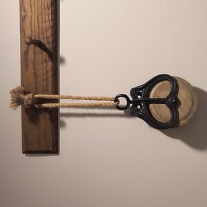 Industrial Wooden Wheel Pulley